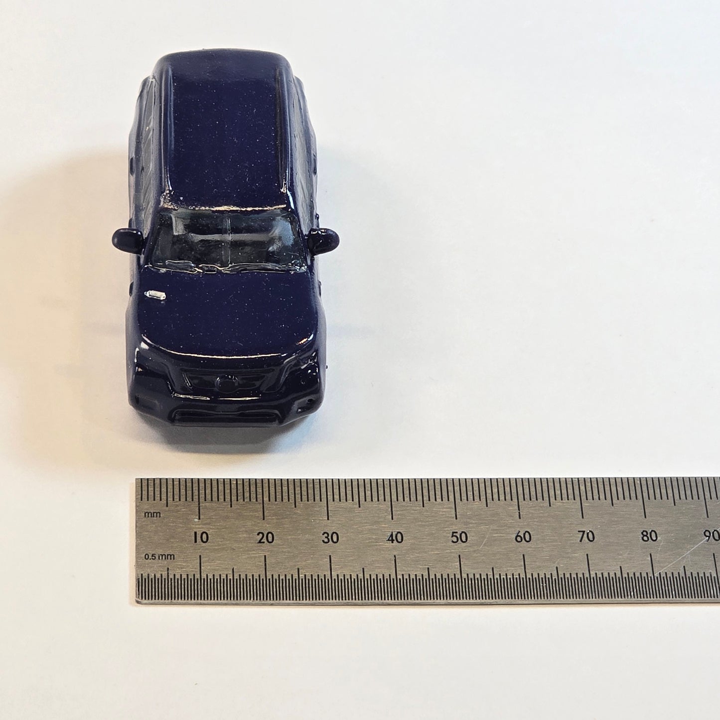 Singular: 2024 Nissan Armada in Midnight Blue (Clear Resin Model)