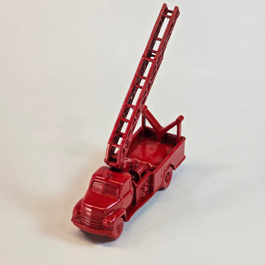 Singular: 1950s Ladder Truck in Firehouse Red (Hand-Painted Resin Model)