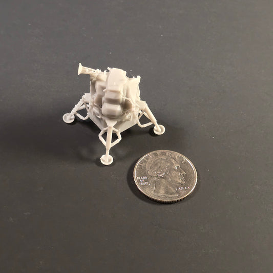 Lunar Module Collectible in Sculptural Resin (Unpainted) vehicle