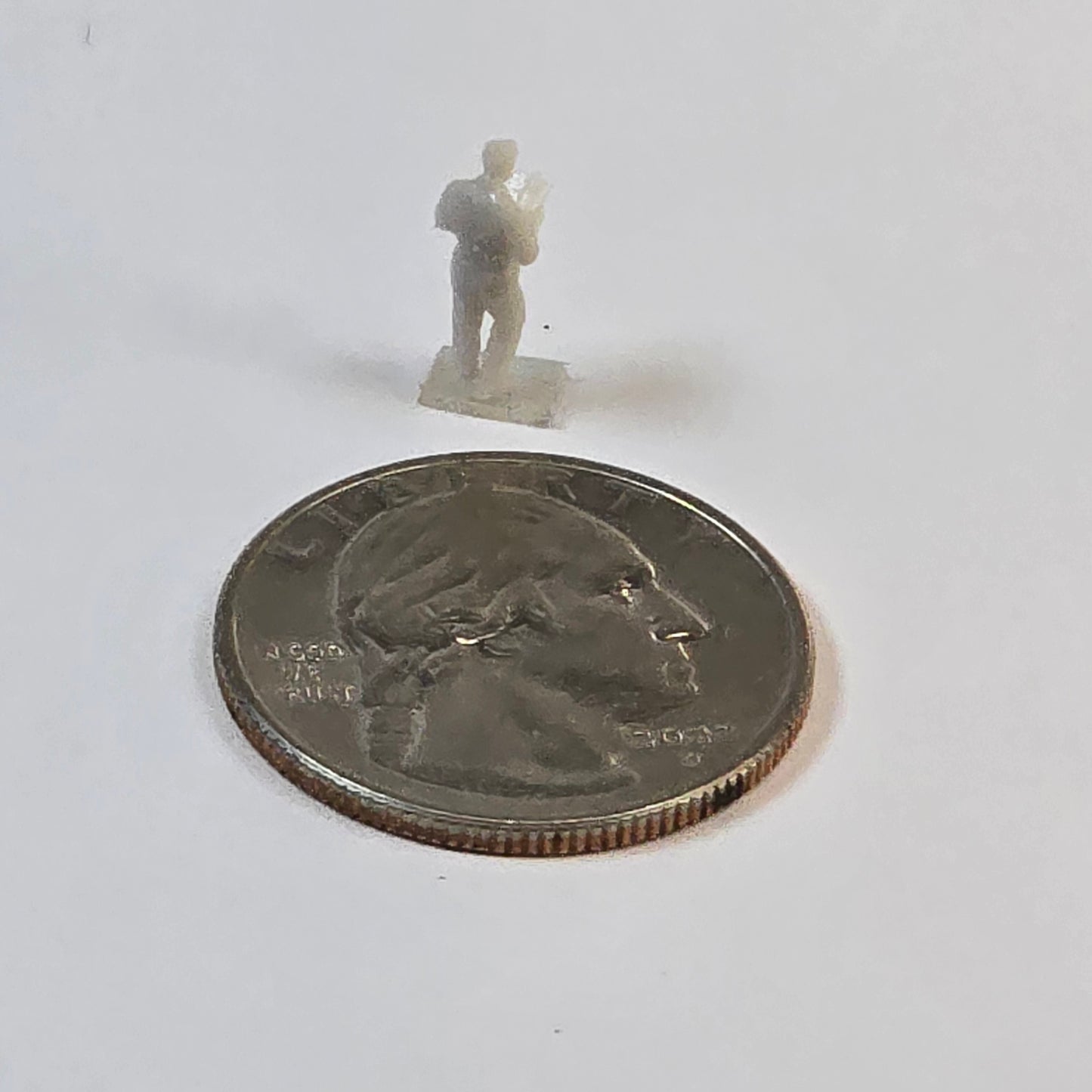 Soldier Reading a Map (people) unpainted