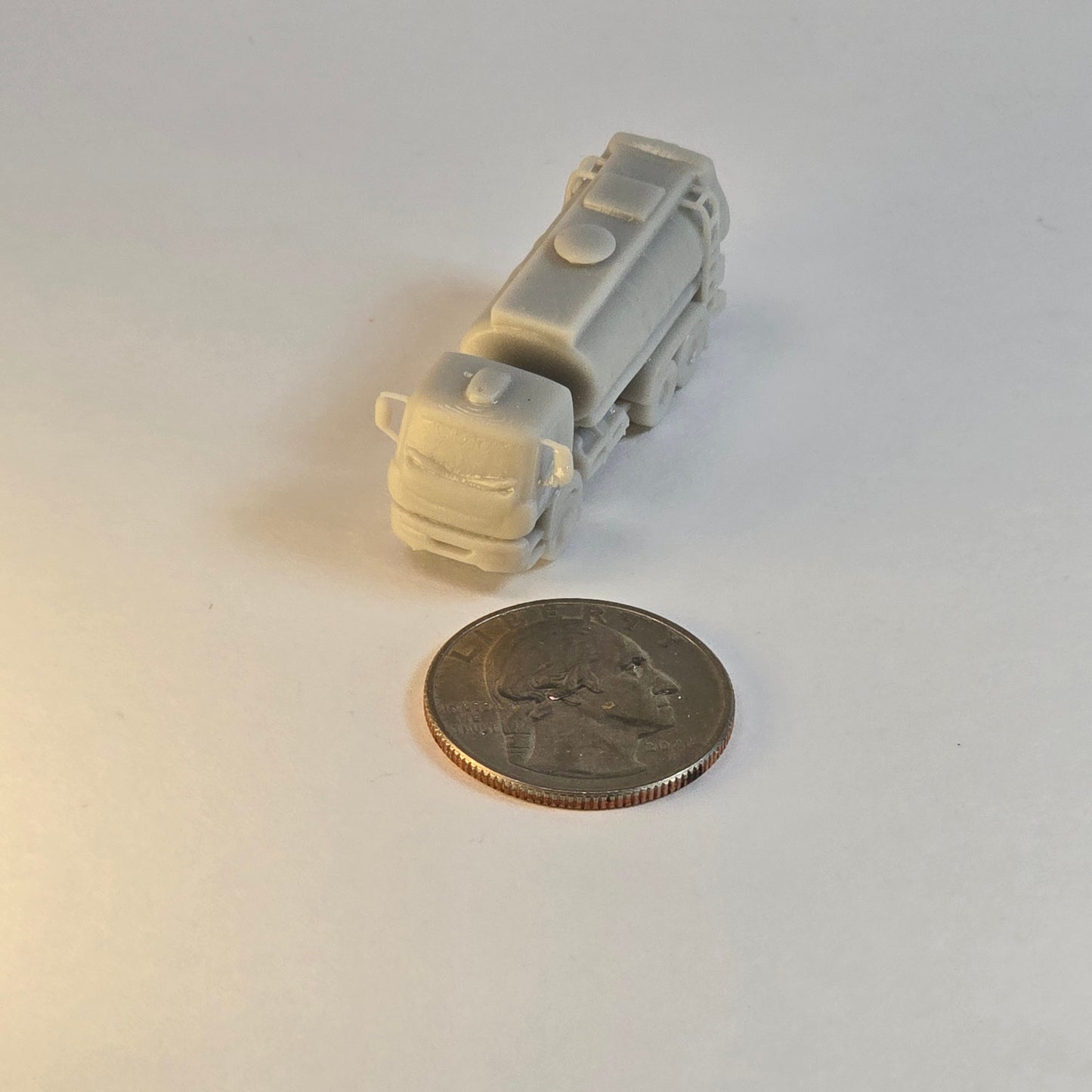 Unpainted Military Fuel Truck –  Feature