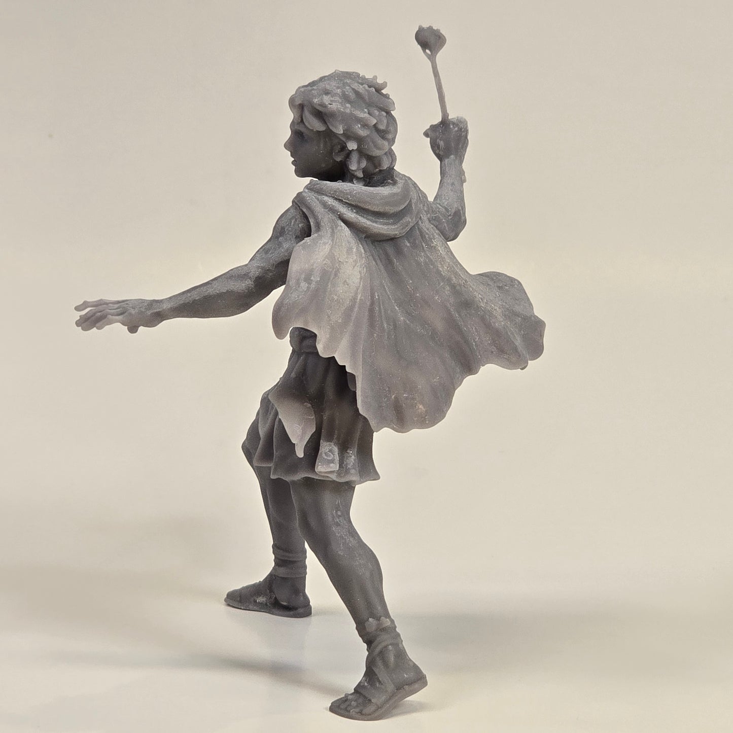 David the Shepherd – 75mm Sculptural Grey Resin Figure (Collector’s Scale)