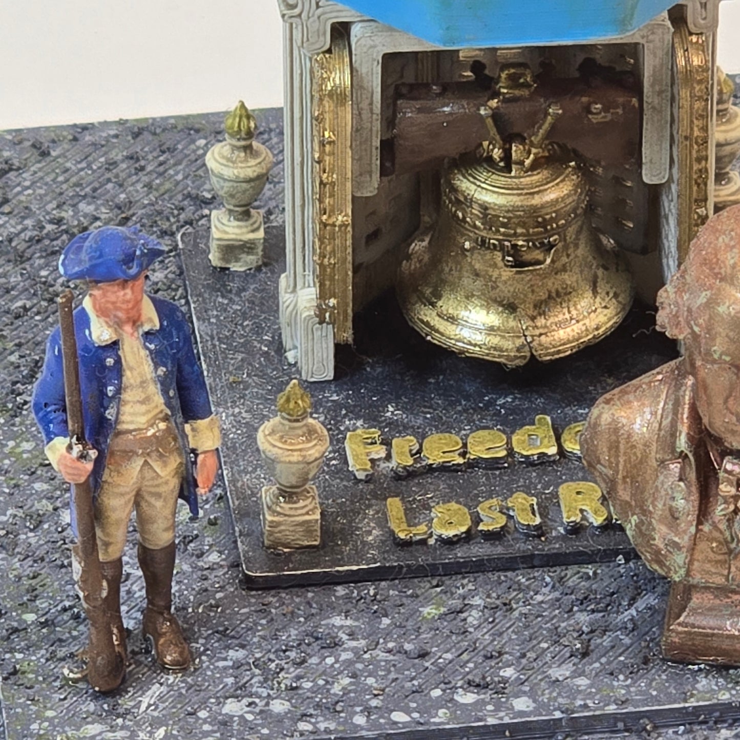 Freedom’s Last Ring – 120mm Diorama (Hand-Painted Collectible Scene) Diorama