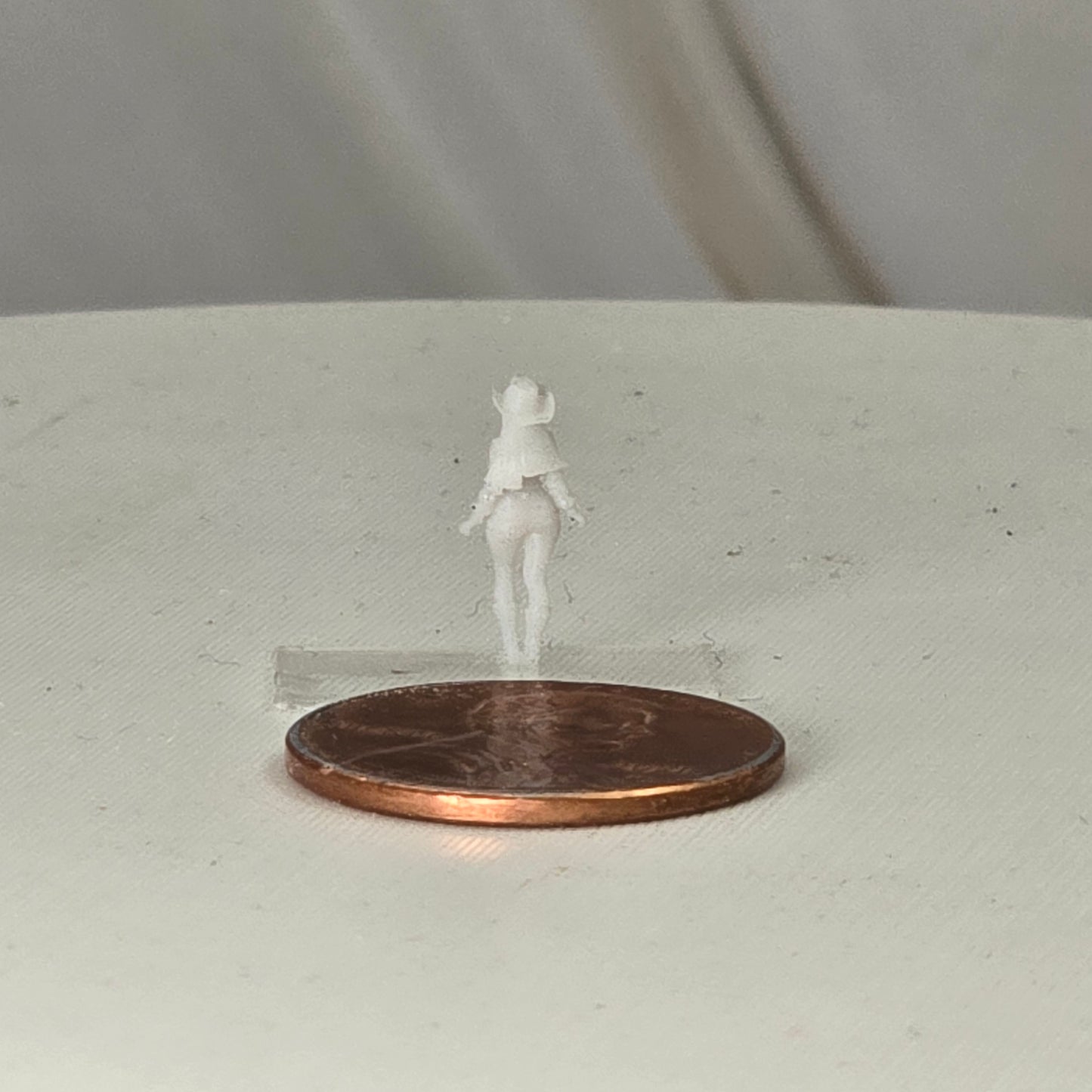 N Scale People – Modern Cowgirl Figure (Unpainted)