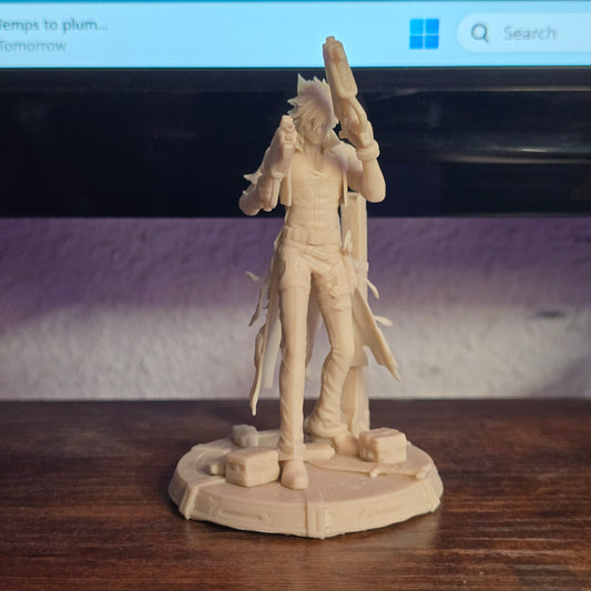Desk Mate – Wulf Guard Ranger – Made-to-Order Resin Desktop Collectible – 90mm