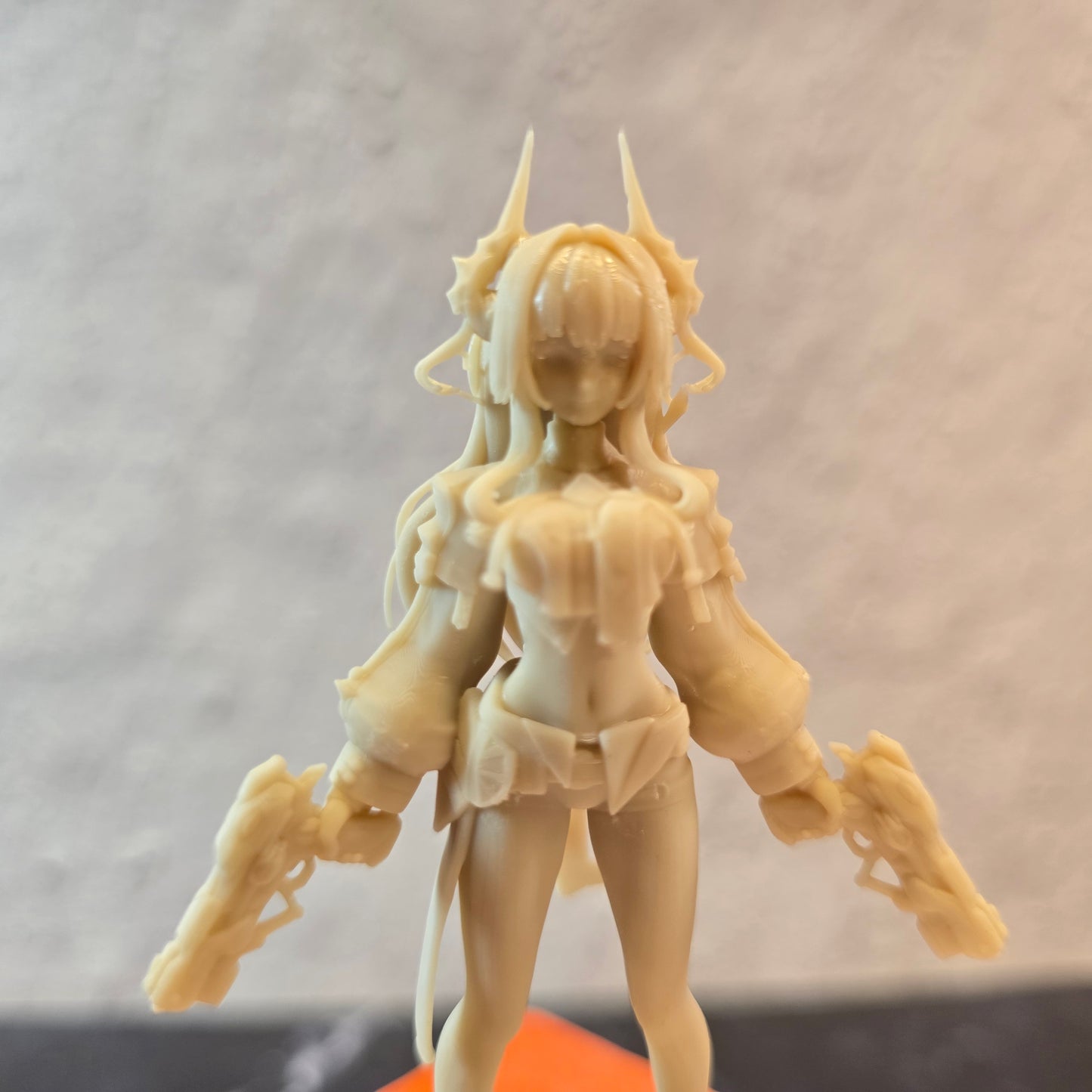 Desk Mate Collectible – Yvonne Demon Trickster – Made-to-Order 90mm Resin Figure