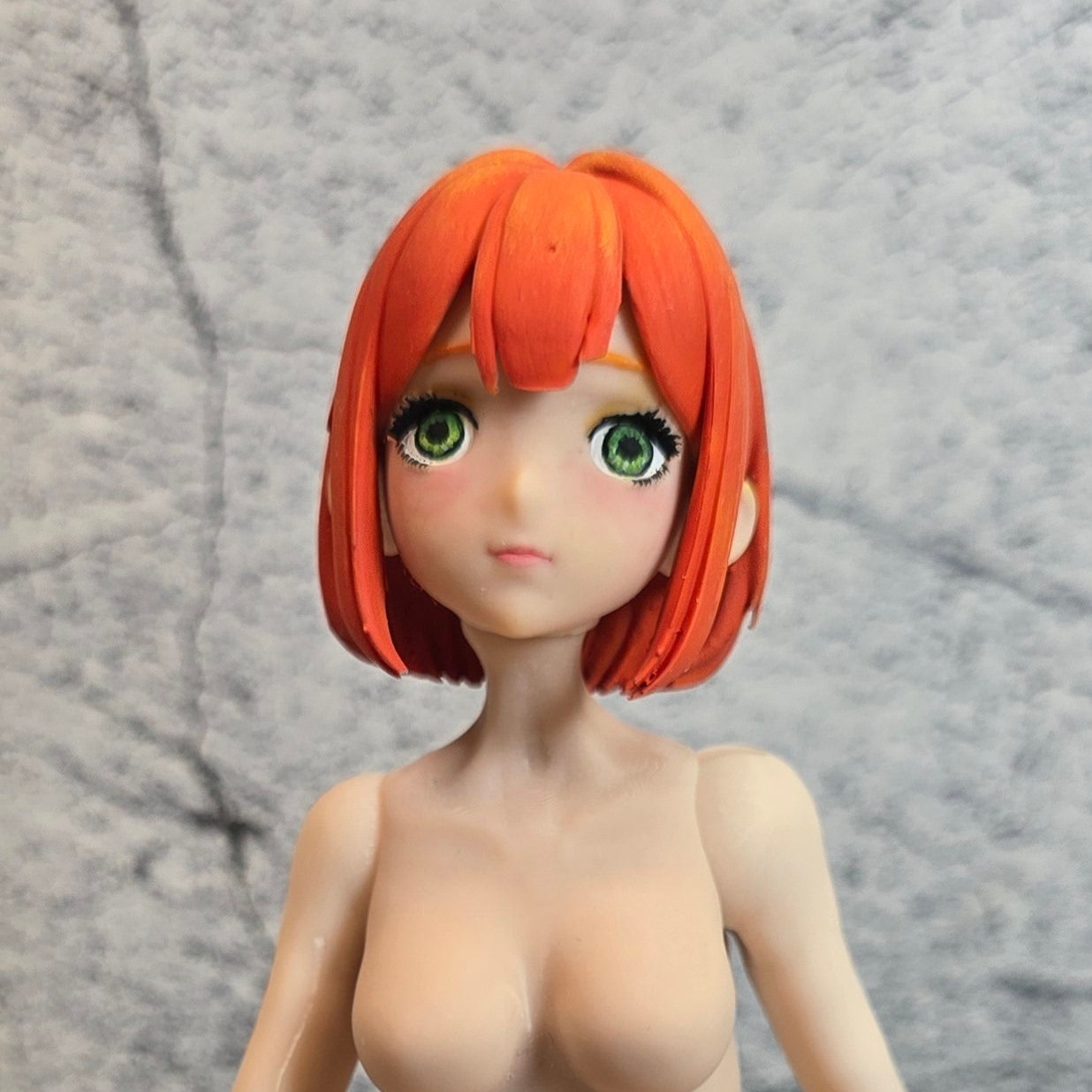 10" BJD Doll Kit – Sculpted Hair Female Figure – Fully Jointed Artist Model