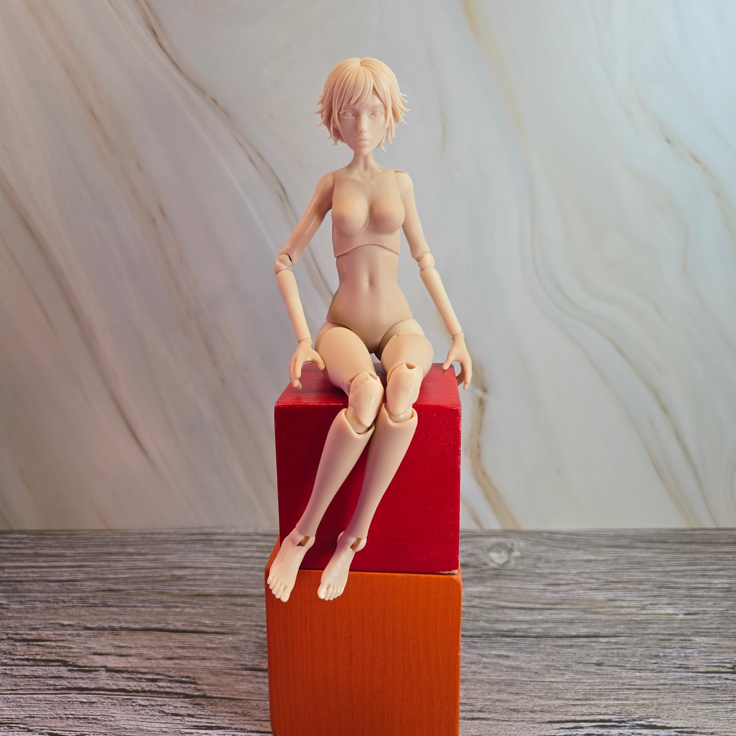 10” Custom BJD Doll Handmade – Ball Jointed Doll (BJD) Resin Figure | Pre-Strung | Fits Amazon Doll Clothes | Collector Art Doll
