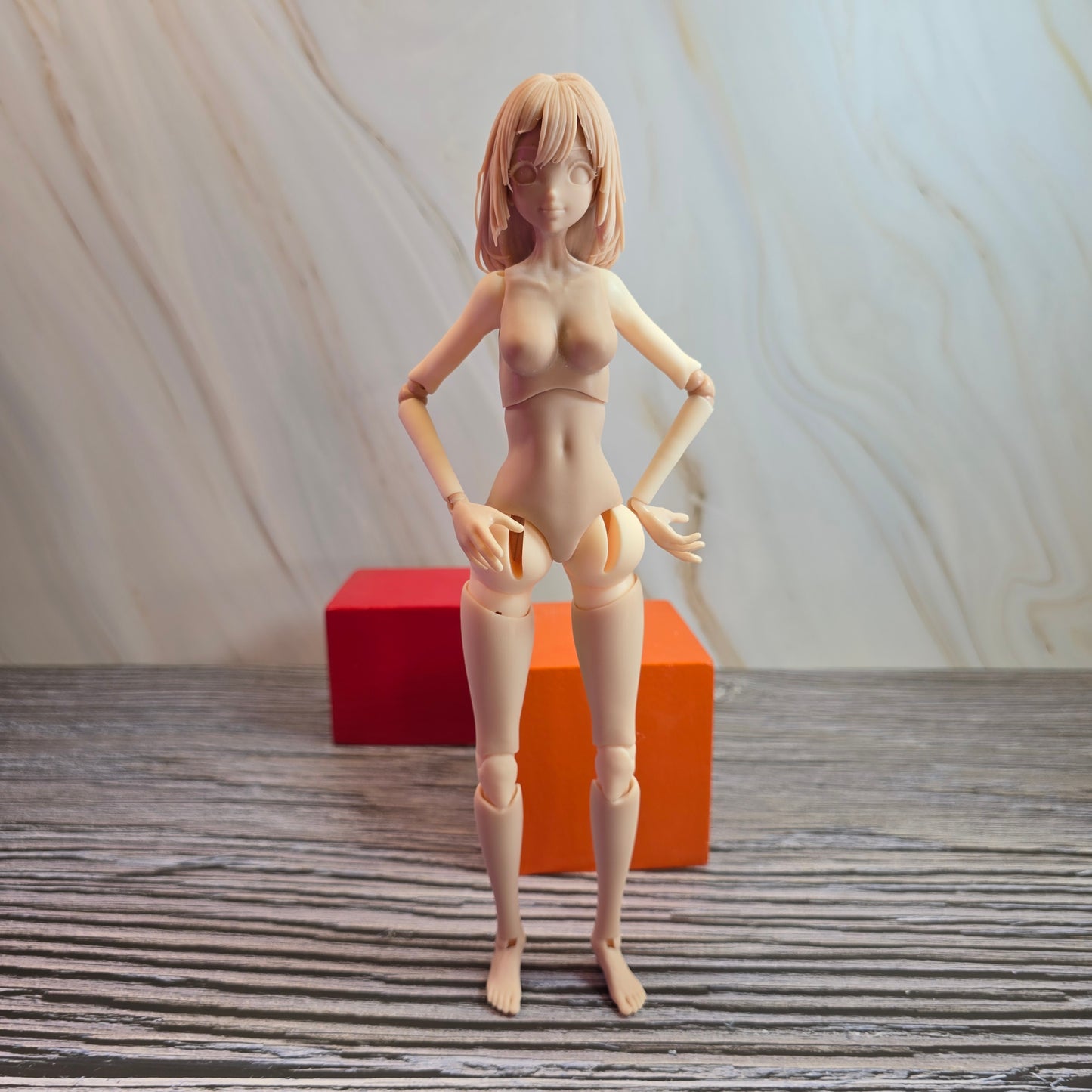 10” Custom BJD Doll Handmade – Ball Jointed Doll (BJD) Resin Figure | Shoulder Length Hair | Pre-Strung | Fits Amazon Doll Clothes | Collector Art Doll