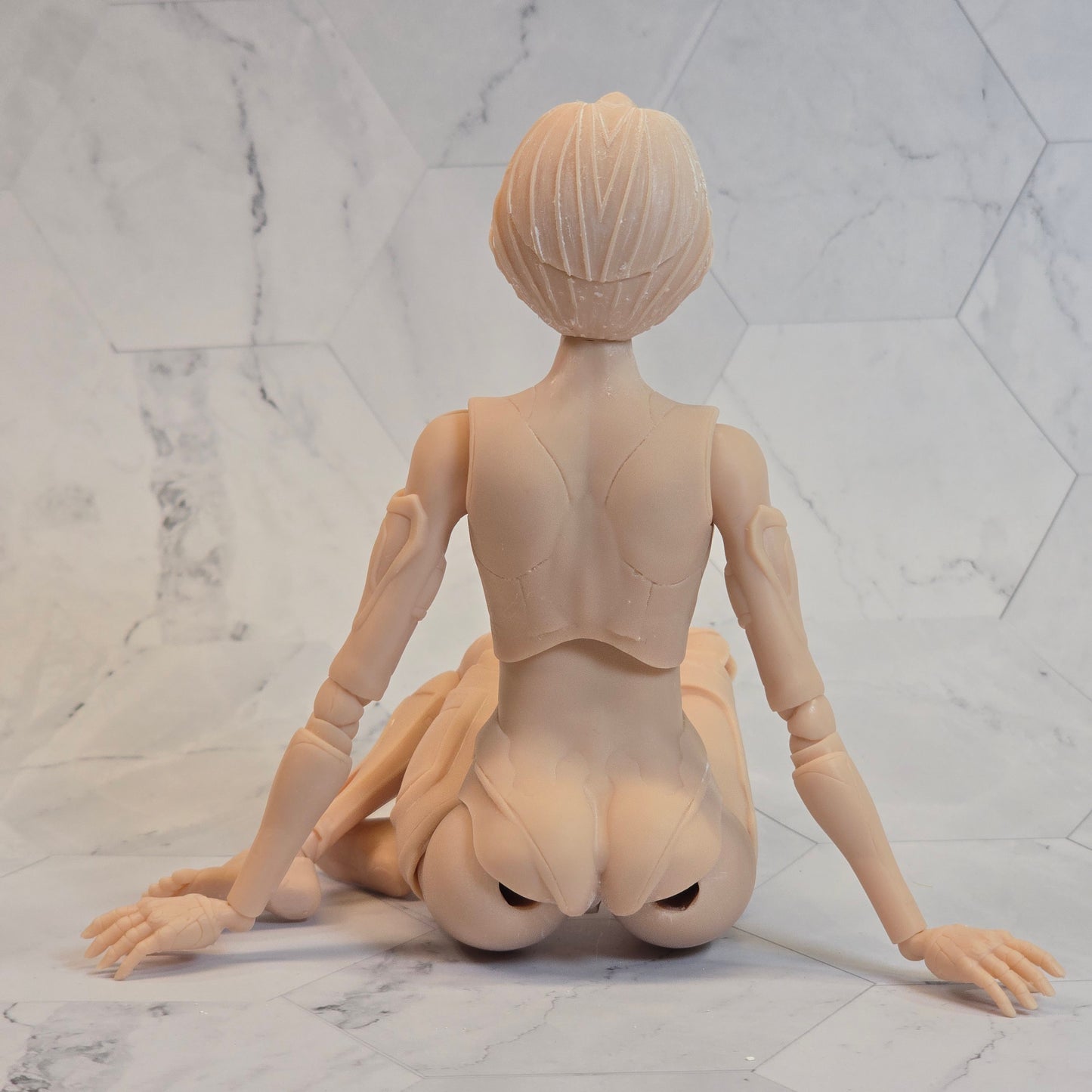 10” Interchangeable Cyborg BJD Doll – One of a Kind Collectible – Ready to Ship