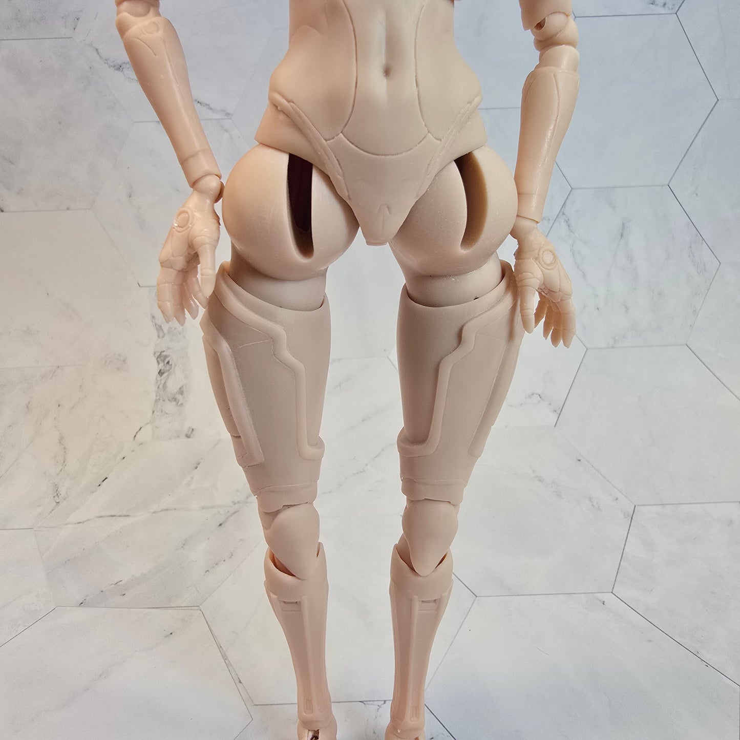 10” Interchangeable Cyborg BJD Doll – One of a Kind Collectible – Ready to Ship