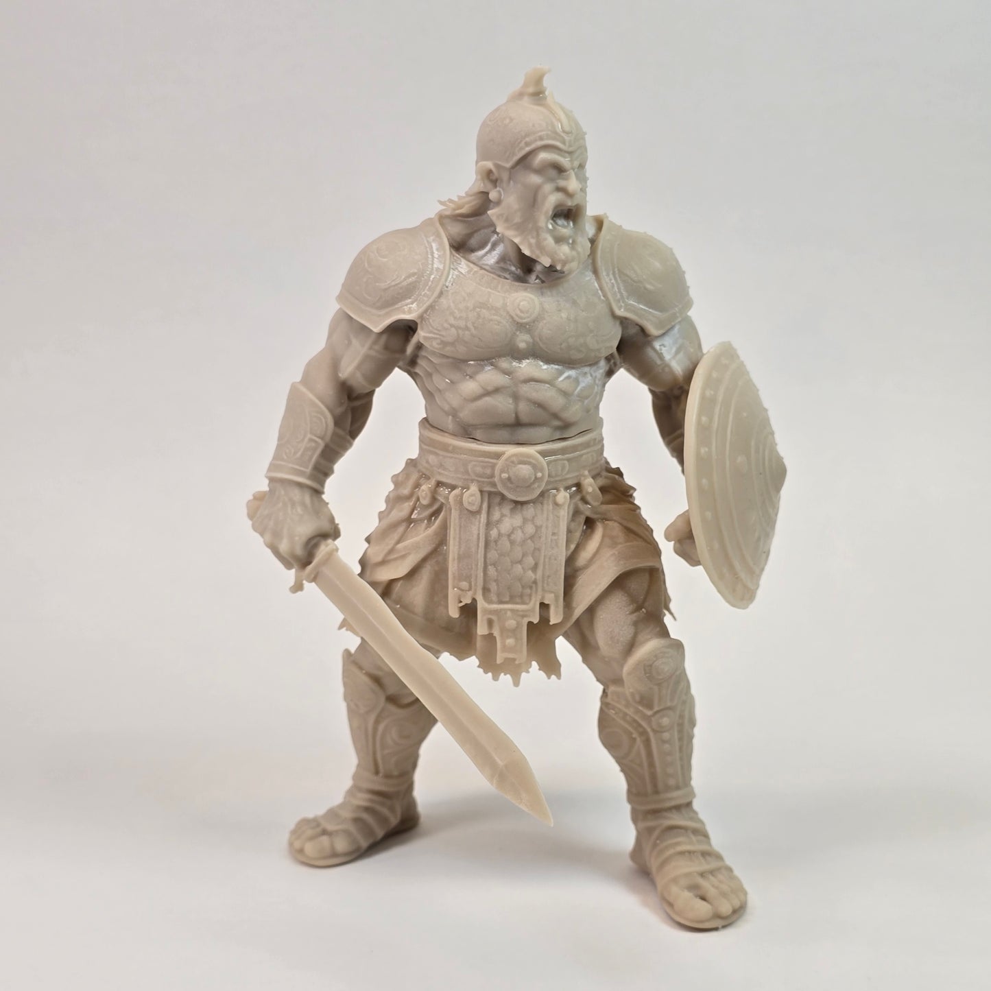 Goliath Warrior – 150 mm Tall Two-Piece Resin Miniature Unpainted