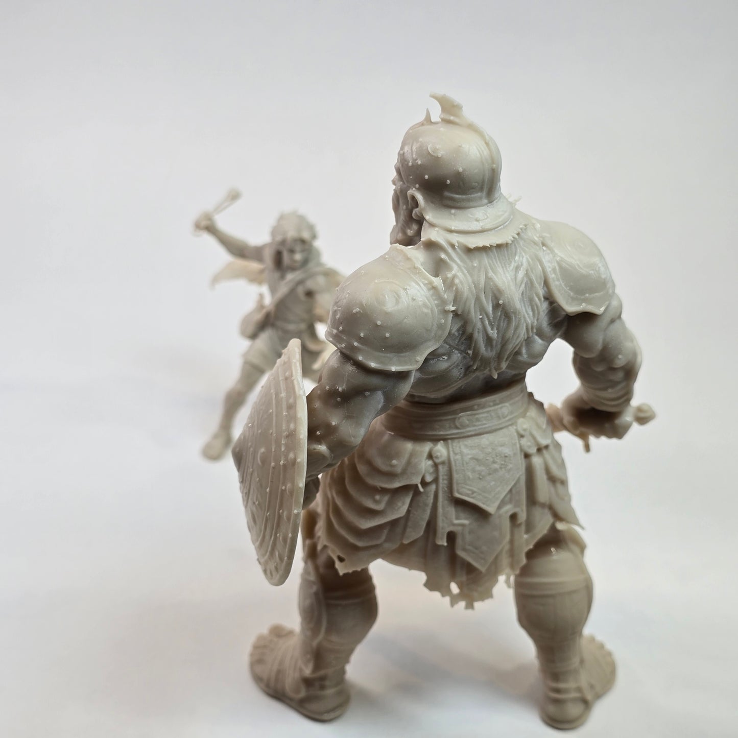 Goliath Warrior – 150 mm Tall Two-Piece Resin Miniature Unpainted