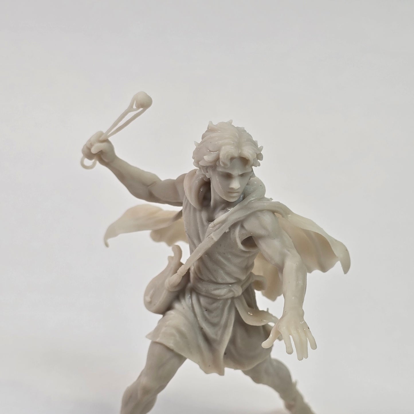 David with Sling – 82 mm Tall Resin Miniature