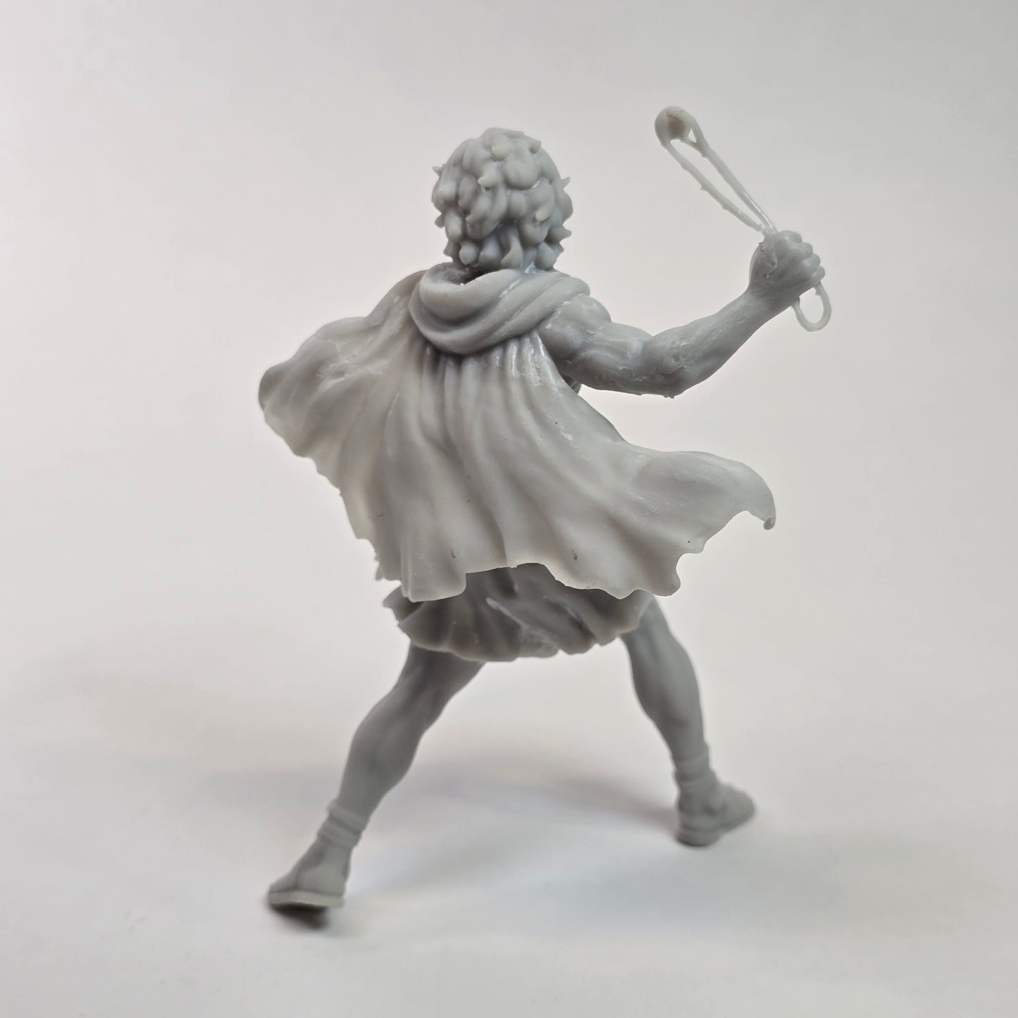 David with Sling – 95 mm Tall Resin Miniature