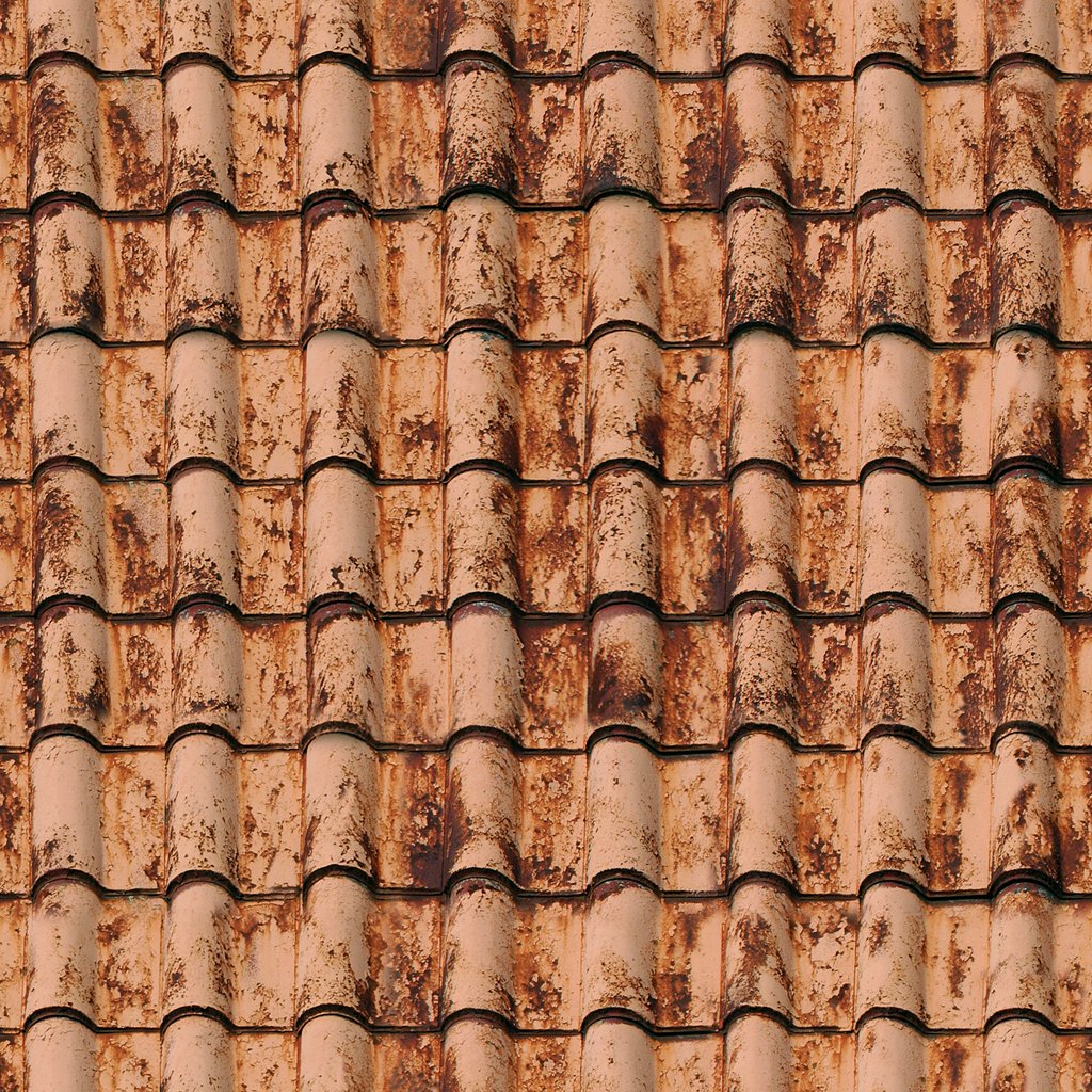 N Scale Clay Roof Tiles – Seamless Texture (1:160)  Digital Instant Download | PNG | 8.5" × 11"