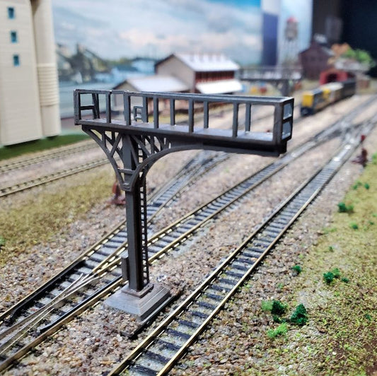 N Scale English Signal Box Tower Kit – 3D Printed Diorama Building | Uffington-Inspired Unpainted Model (Copy) (Copy)