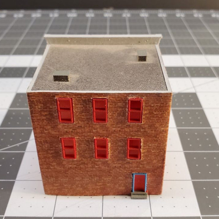 Ready Built N Scale Ready-Built Old City Hotel – Painted, Weathered, and Layout-Ready