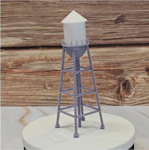 N Scale English Signal Box Tower Kit – 3D Printed Diorama Building | Uffington-Inspired Unpainted Model (Copy)