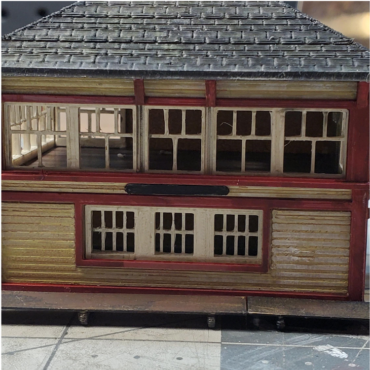 N Scale English Signal Box Tower Kit – 3D Printed Diorama Building | Uffington-Inspired Unpainted Model