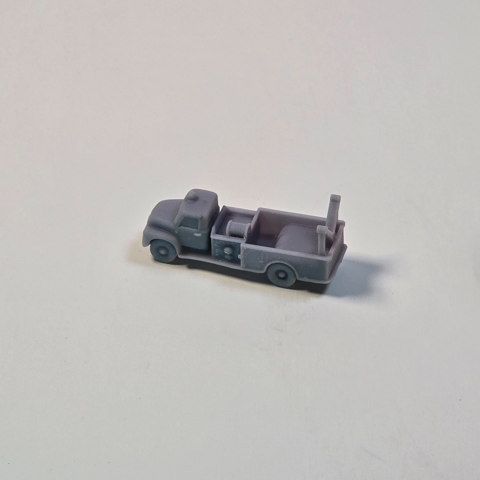 N Scale Vintage Fire Truck Set – Ladder & Utility Vehicles for Dioramas