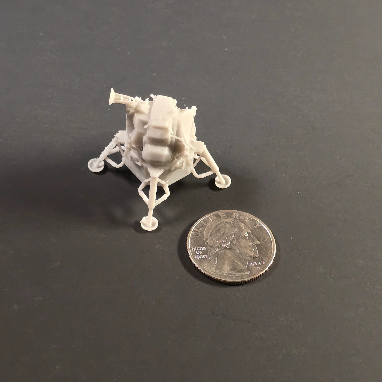 Lunar Module Collectible in Sculptural Resin (Unpainted) prop