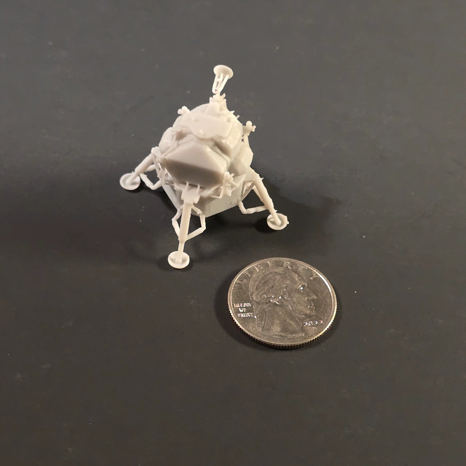 Lunar Module Collectible in Sculptural Resin (Unpainted) prop