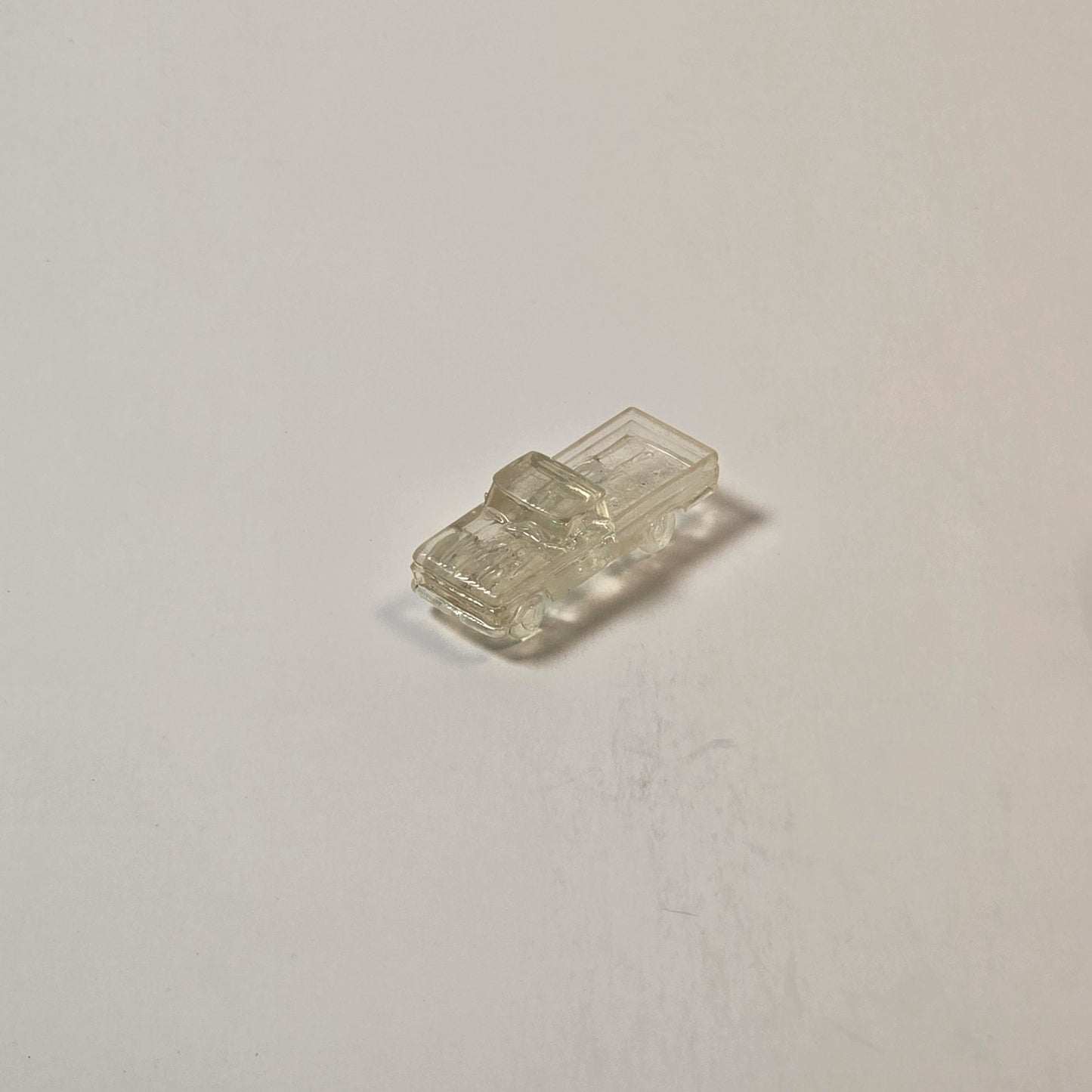 N Scale Clear C10 Pickup Truck – Unpainted Resin for Dioramas & LED Builds