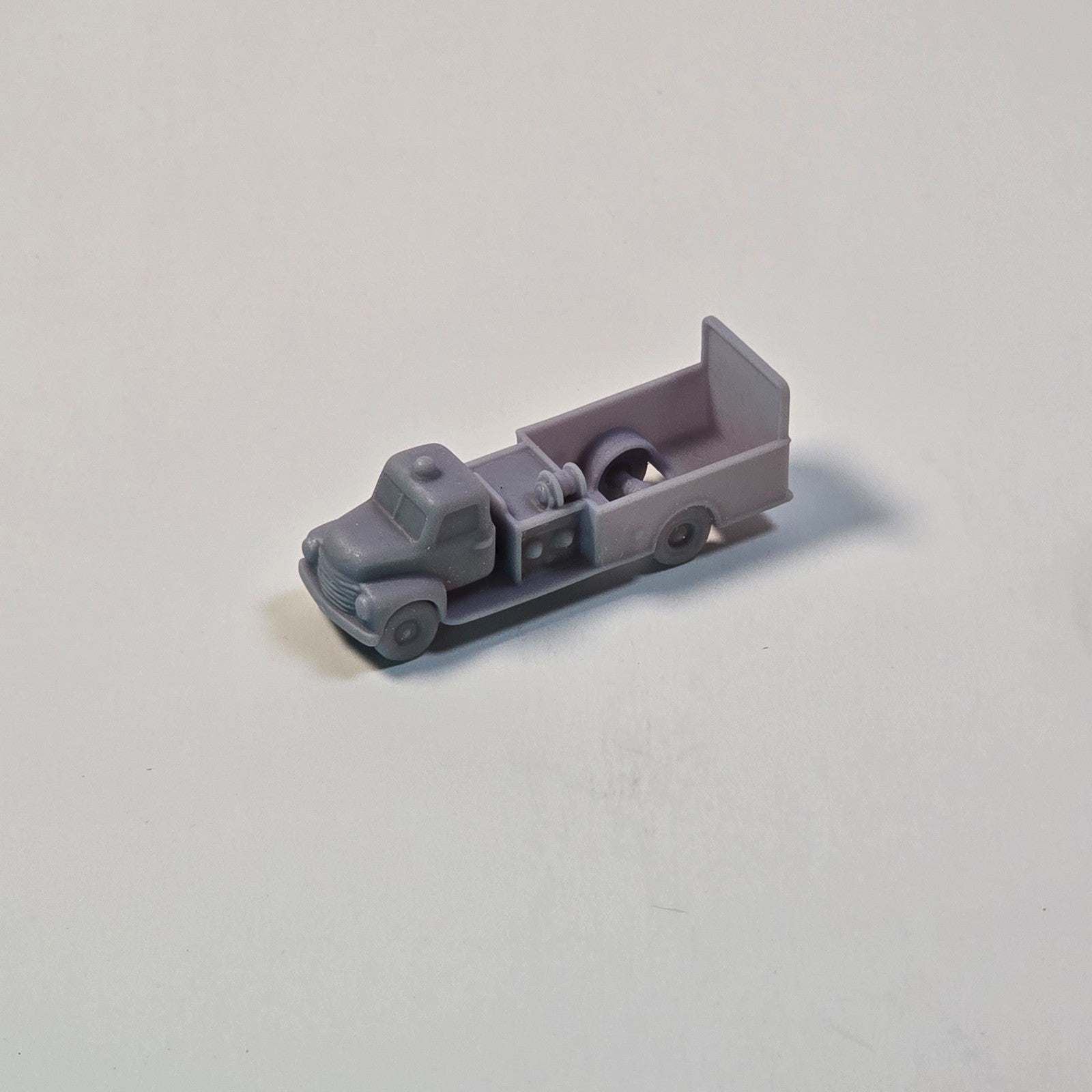 N Scale Vintage Fire Pumper Truck – Resin Miniature Model for Dioramas & Trains