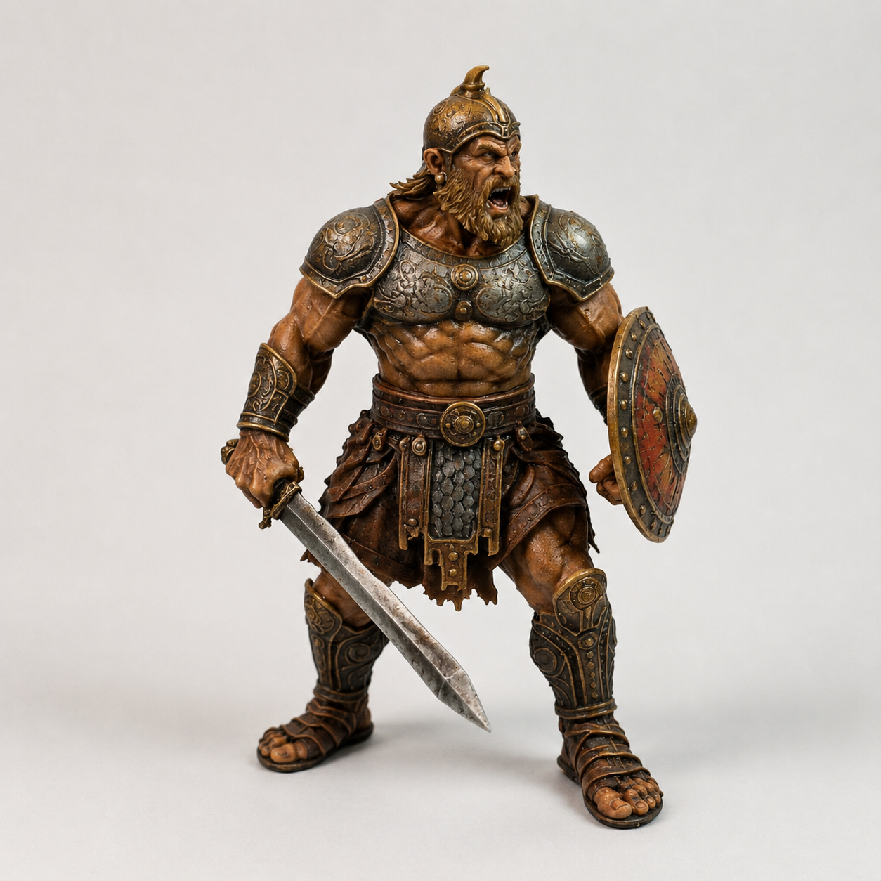 Goliath Warrior – 150 mm Tall Two-Piece Resin Miniature Unpainted
