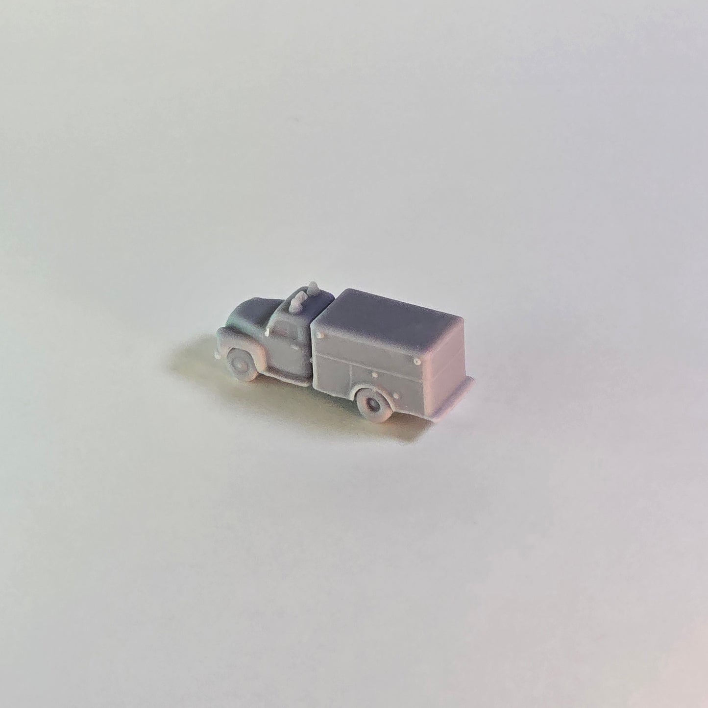 N scale Rescue Utility Truck – Resin Model Vehicle