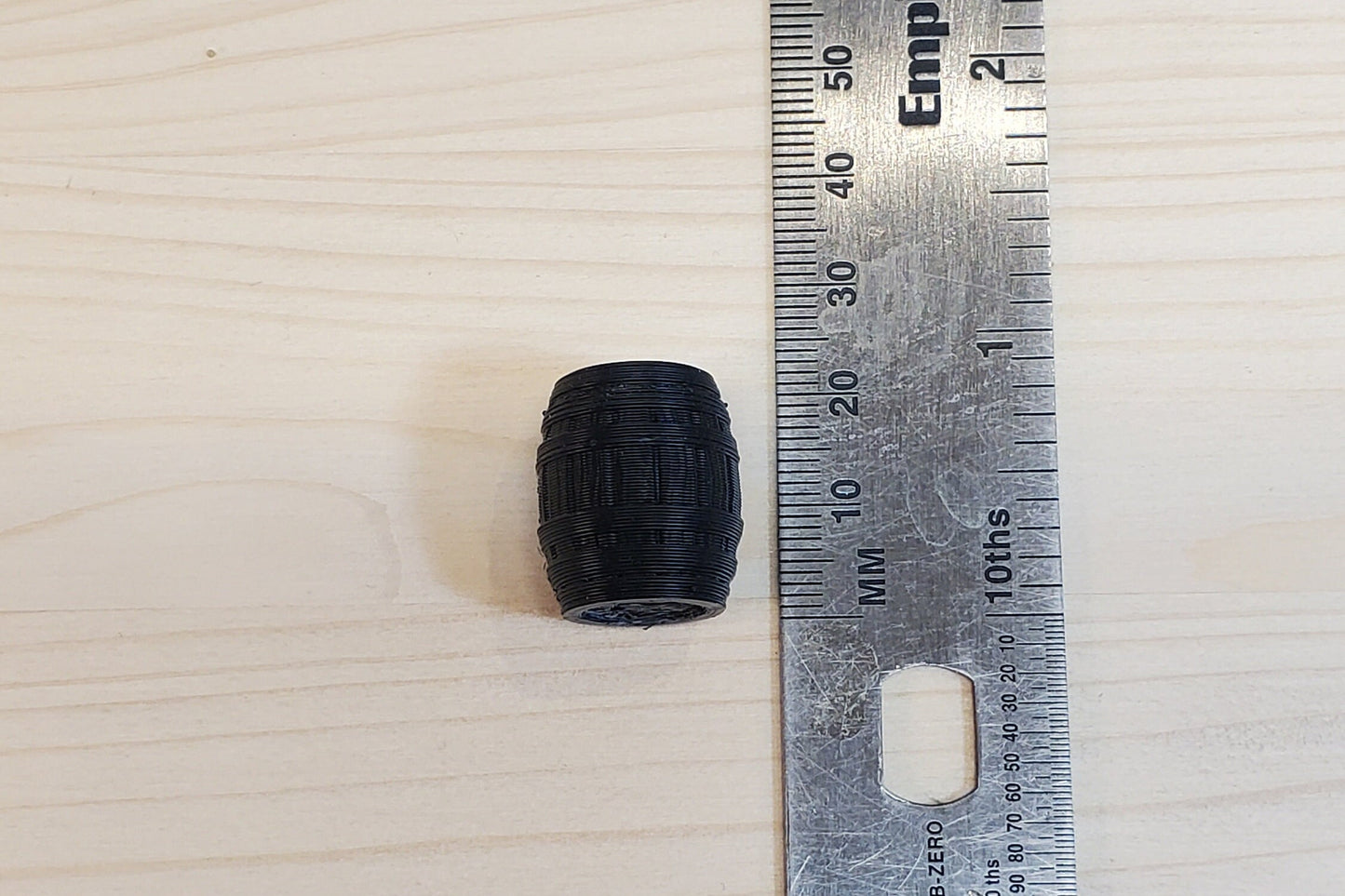 O scale Wood Keg Barrels for Model trains can also be use for Dioramas, Dollhouses, Miniatures, War gaming, Crafts, Displays, UNPAINTED 5pk