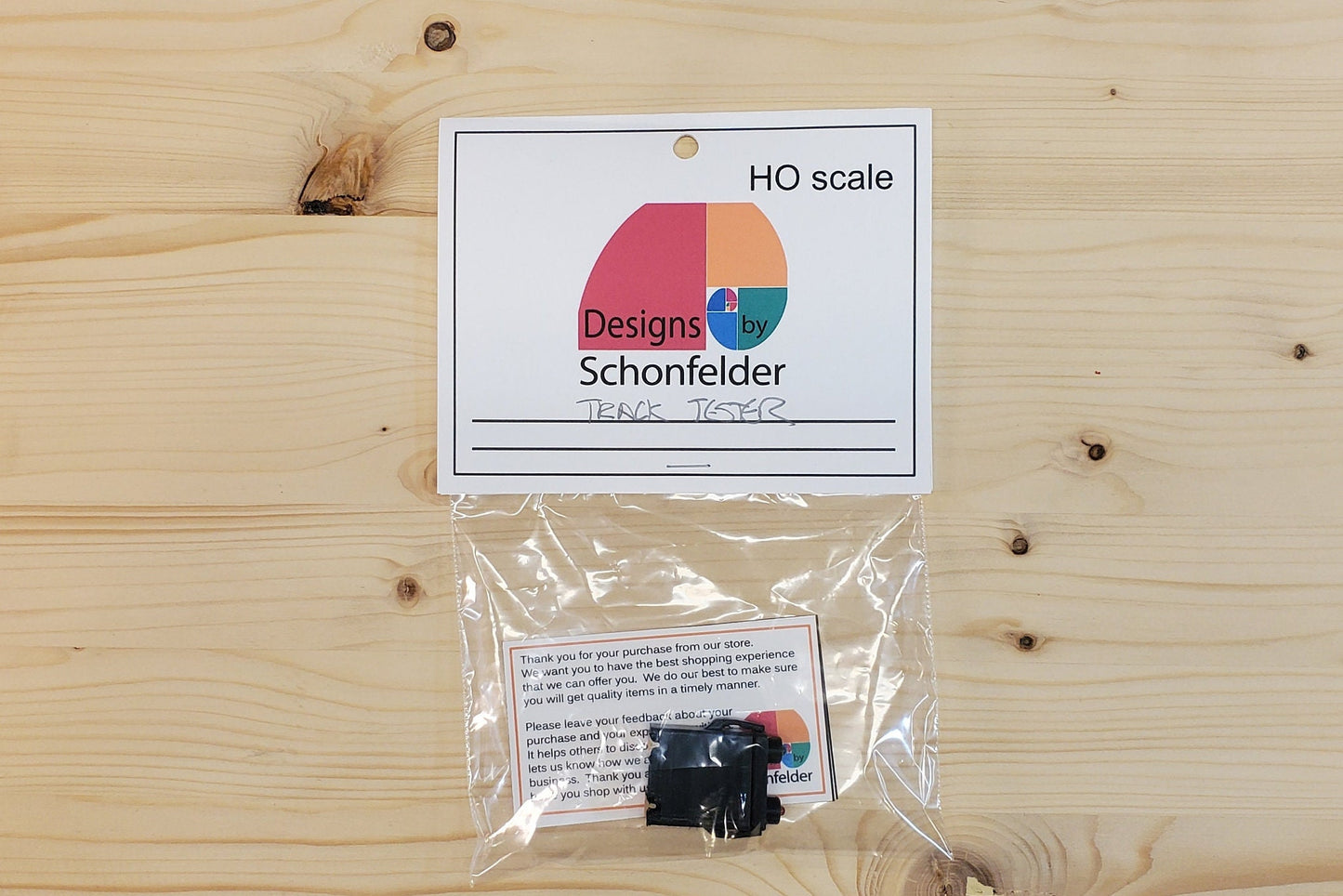 HO scale Lighted  track tester for DC and DCC trains - check the condition of your rails
