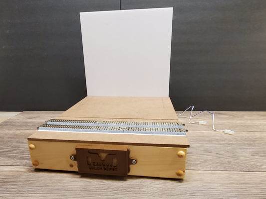 N scale T track plans module with instructions - Dioramas - Terrain - N - rail - designed to be used with insert type displays