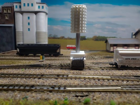 N scale New Revolutionary 3D-printed  TRACK CLEANER kit Improved for ballasted switches with 4 pads & instructions. Keep your trains clean.