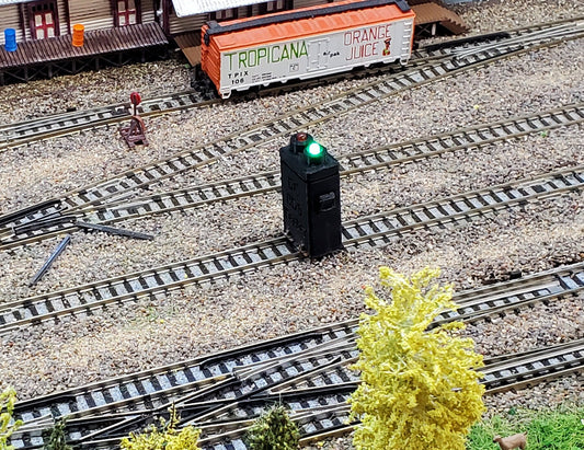 N scale Lighted track tester for DC  and DCC trains - check the condition of your rails