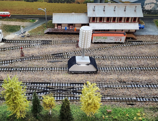 N-scale Revolutionary 3D-printed TRACK CLEANER kit with 5 pads & instructions. Keep your trains clean.
