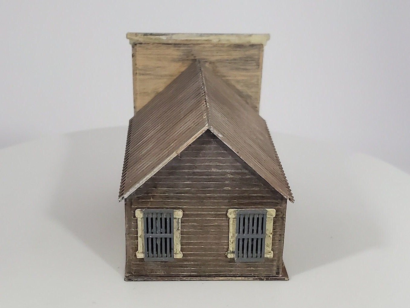 N scale Jailhouse - 3D printed  plastic model western Pioneer building Kit unpainted- with instructions - Dioramas - Terrain - Model trains