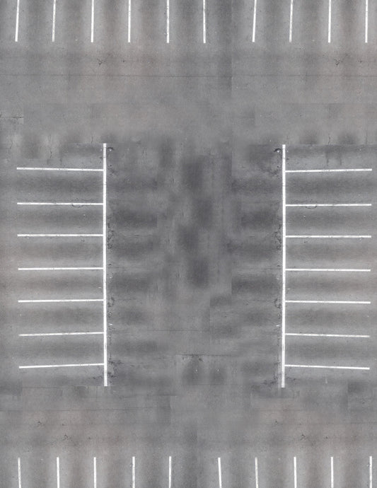 N Scale Instant Download N scale Parking Lot wallpaper-8 1/2" x 11 PDF Seamless texture for Dollhouse, Dioramas, Model Trains, gaming